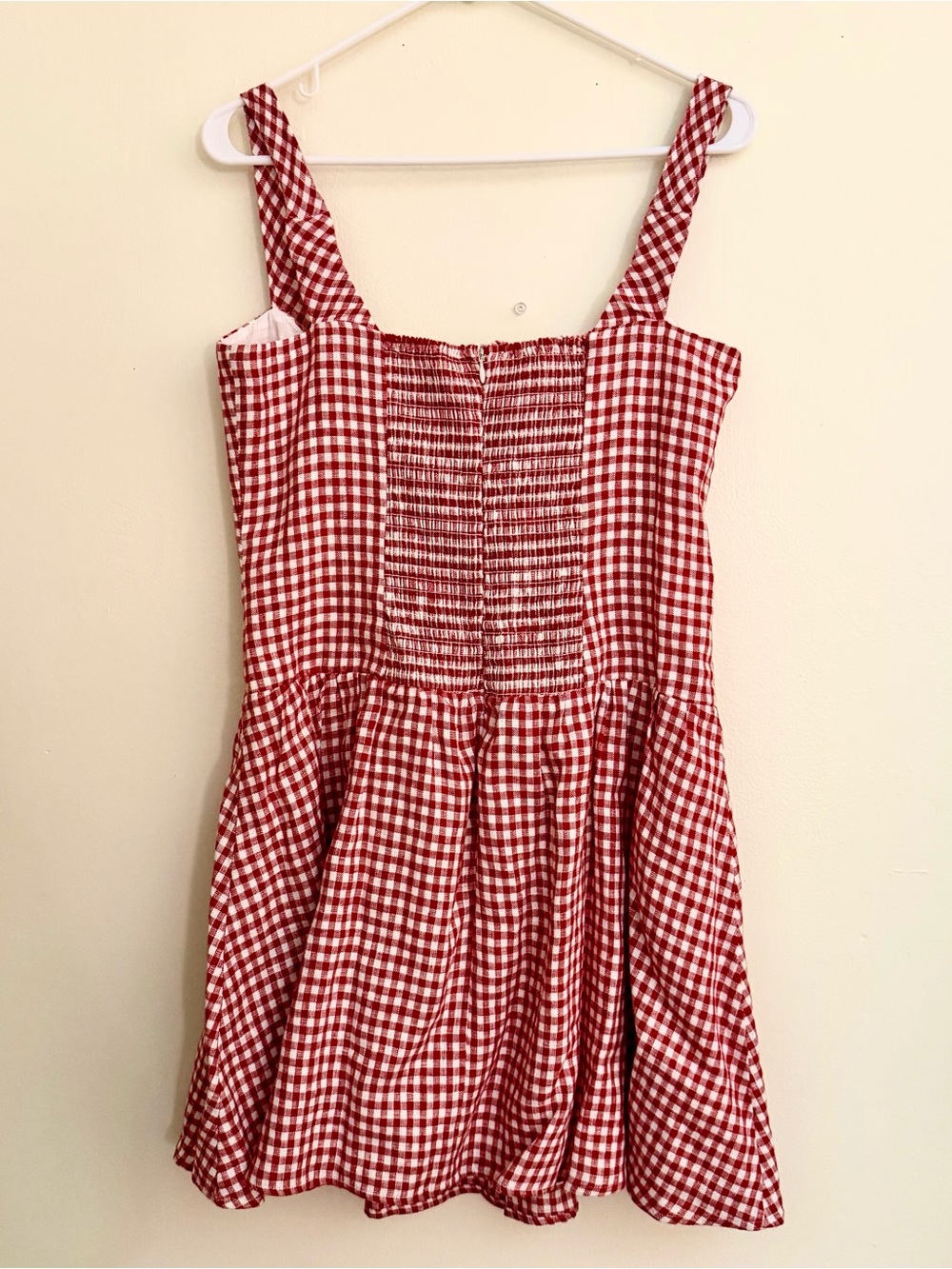 Reformation Red Gingham Sundress - Picture 4 of 9